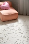 Urban Outfitters Wild Bows Hilo Tufted Rug In White At  In Gray