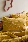 Urban Outfitters Wild Bows Tufted Sham Set In Gold At  In Yellow