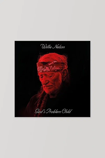 Urban Outfitters Willie Nelson - God's Problem Child Lp In Black At  In Multi