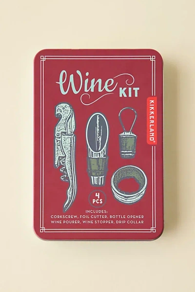 Urban Outfitters Wine Tool Tin Travel Kit In Assorted At  In Multi