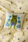 Urban Outfitters Woodland Animal Tufted Throw Pillow In Boxer Frog At  In Multi