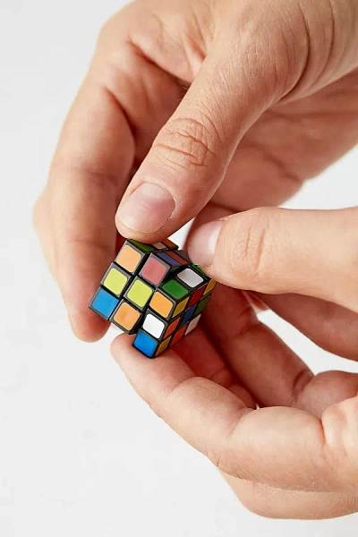Urban Outfitters Worlds Smallest Rubik's Cube Puzzle Game In Red At  In Multi