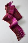 Urban Outfitters Woven Tartan Plaid Scarf In Blush, Women's At  In Pink