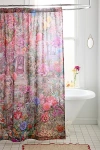 Urban Outfitters Yara Whimsical Floral Patterned Shower Curtain At  In Multi