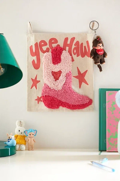 Urban Outfitters Yee Haw Tapestry In Pink At  In Multi