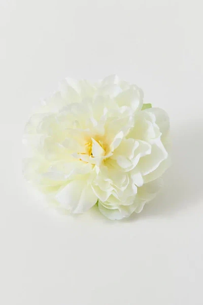 Urban Outfitters Zinnia Flower Hair Clip & Brooch In Ivory, Women's At  In Pink