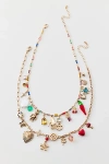 Urban Outfitters Zuri Layering Charm Necklace Set In Gold, Women's At  In Gold