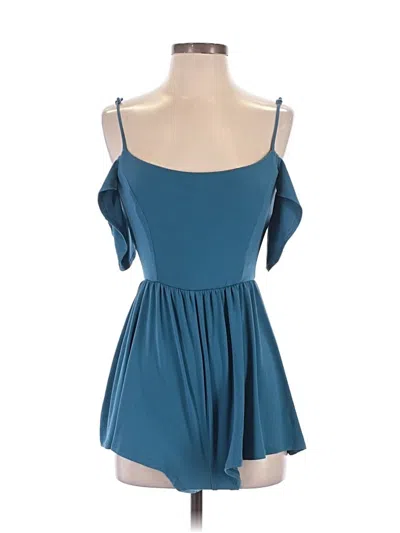 Pre-owned Urban Outlaws Romper In Blue