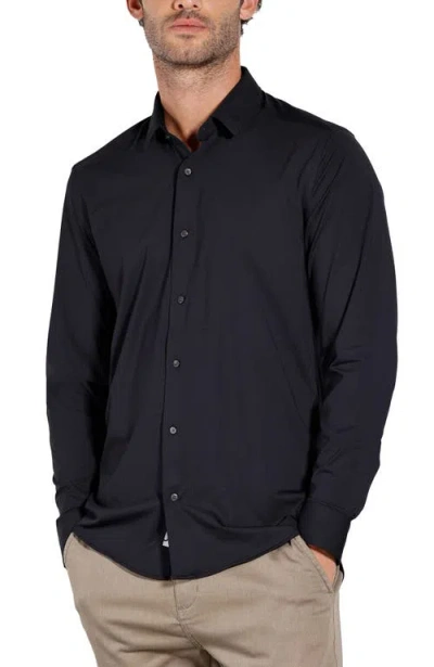 Urban Performance Bold Recicle Uv Protection Tech Shirt In Black