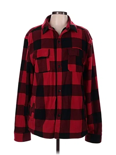 Pre-owned Urban Pipeline Fleece Jacket In Red