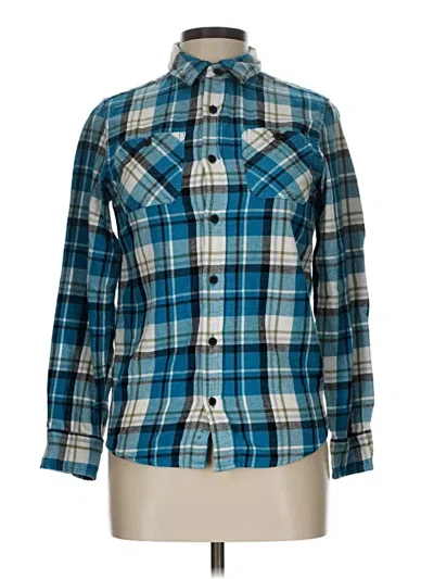 Pre-owned Urban Pipeline Long Sleeve Button Down Shirt In Blue