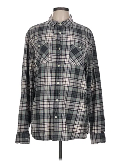 Pre-owned Urban Pipeline Long Sleeve Button Down Shirt In Gray