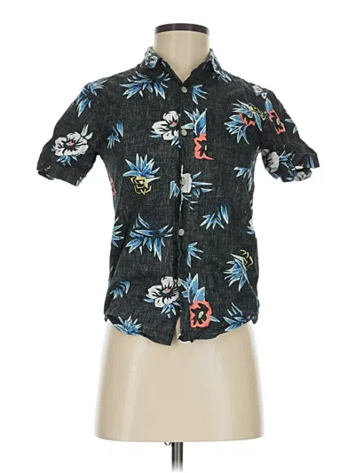 Pre-owned Urban Pipeline Short Sleeve Button Down Shirt In Black