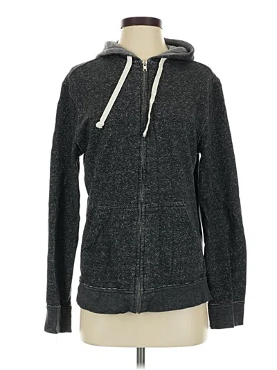 Pre-owned Urban Pipeline Zip Up Hoodie In Gray