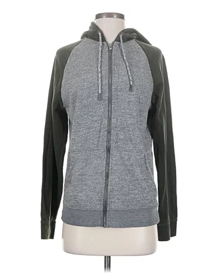 Pre-owned Urban Pipeline Zip Up Hoodie In Gray