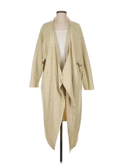 Pre-owned Urban Renewal Cardigan Sweater In Tan