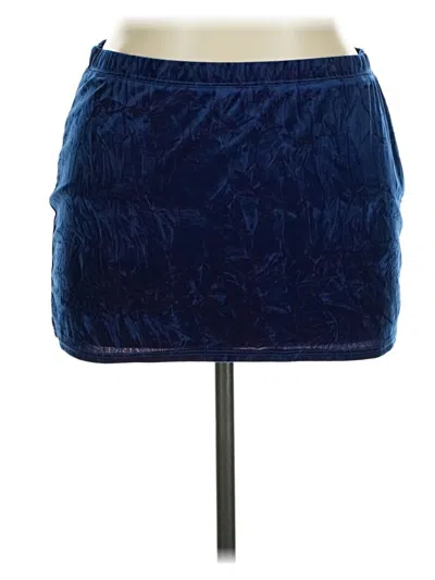 Pre-owned Urban Renewal Casual Skirt In Blue