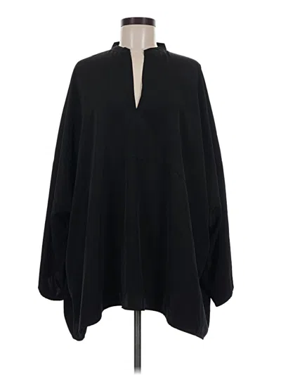 Pre-owned Urban Renewal Long Sleeve Blouse In Black