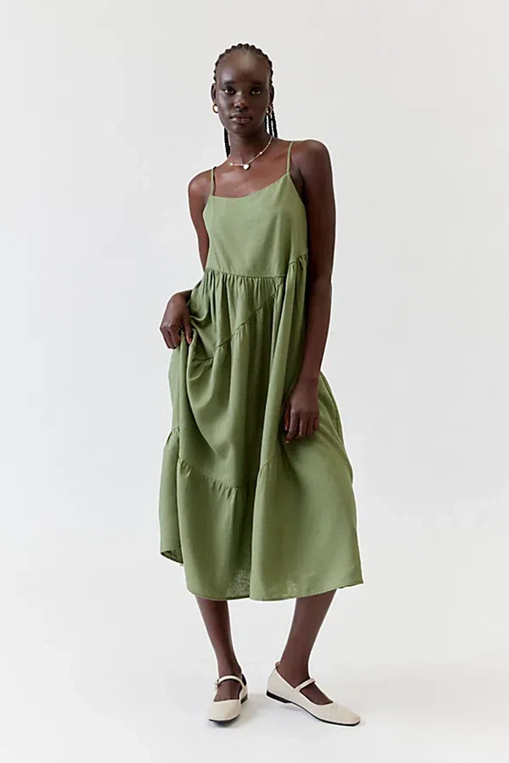 green emerald velvet dress Dresses Online - Women Striped Black & White Printed Midi Dress