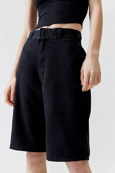 Urban Renewal Remade Dickies Long Line Short In Black, Women's At Urban Outfitters