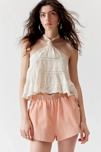 Urban Renewal Remade Overdyed Dolphin Hem Short In Rose, Women's At Urban Outfitters