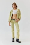 Urban Renewal Remade Overdyed Y2k Flared Jean In Off-white, Women's At Urban Outfitters In Off-white