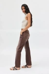 Urban Renewal Remade Worn Dye Jean In Brown, Women's At Urban Outfitters In Brown