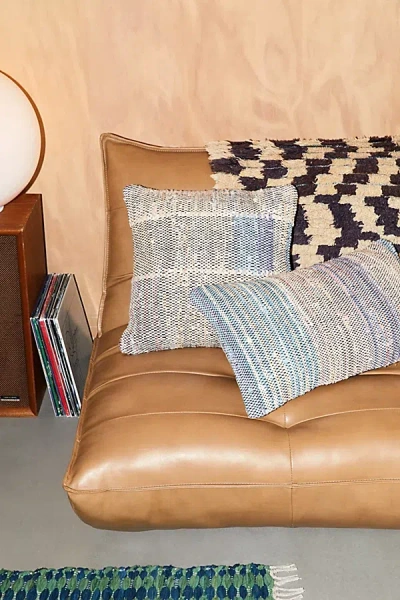 Urban Renewal Remnants Chindi Throw Pillow In Creamy Purple At Urban Outfitters In Multi