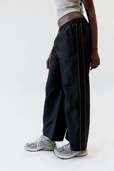 Urban Renewal Remnants Nylon Track Pant In Black, Women's At Urban Outfitters