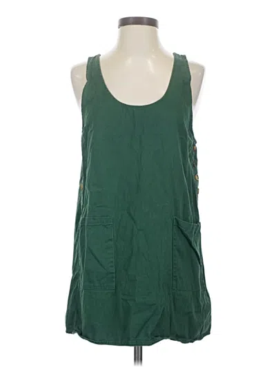 Pre-owned Urban Renewal Sleeveless Top Green Square Neckline Tops
