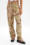 Urban Renewal Vintage Camo Pant In Tan Camo, Women's At Urban Outfitters