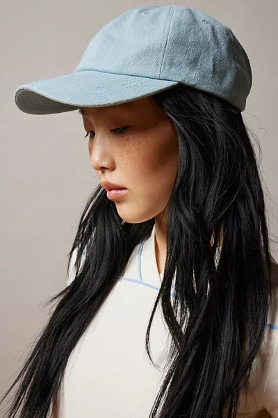 Urban Renewal Vintage Deadstock Denim Baseball Hat In Vintage Denim Light, Women's At Urban Outfitters In Blue