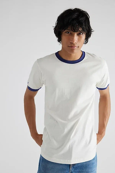 Urban Renewal Vintage Deadstock Ringer Tee In Blue, Men's At Urban Outfitters