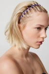 URBAN RENEWAL VINTAGE STRETCH COMB HEADBAND IN PURPLE, WOMEN'S AT URBAN OUTFITTERS