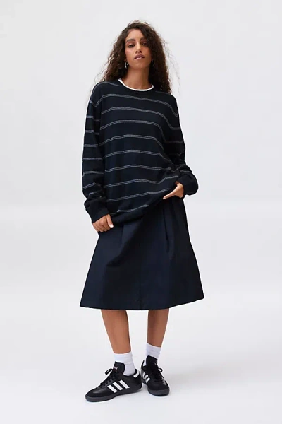 Urban Renewal Vintage Striped Sweater In Black, Women's At Urban Outfitters