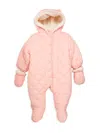 URBAN REPUBLIC BABY GIRL'S QUILTED FOOTIE