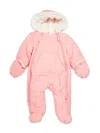 URBAN REPUBLIC BABY GIRL'S QUILTED FOOTIE