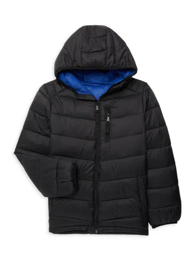 Urban Republic Babies' Boy's Nylon Packable Puffer Jacket In Black