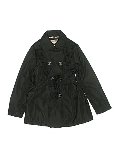 Pre-owned Urban Republic Kids' Trenchcoat In Green