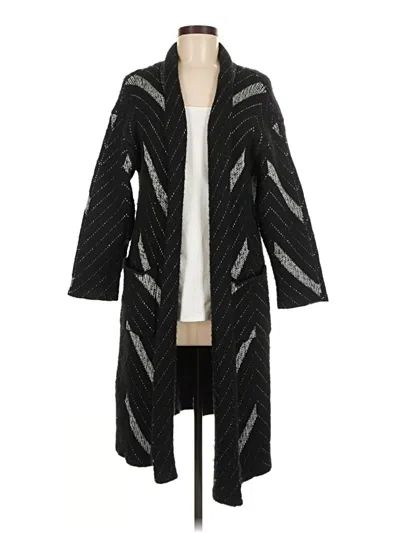 Pre-owned Urban Revivo Cardigan Sweater In Black