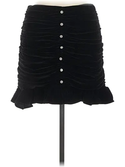 Pre-owned Urban Revivo Casual Skirt In Black