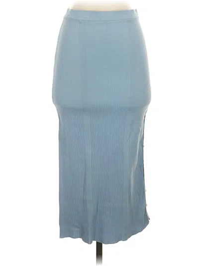 Pre-owned Urban Revivo Casual Skirt In Blue