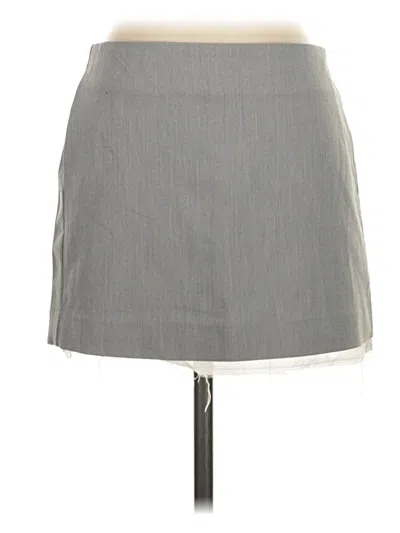 Pre-owned Urban Revivo Casual Skirt In Gray