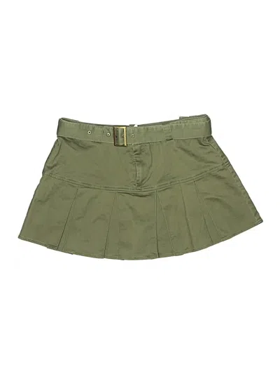 Pre-owned Urban Revivo Casual Skirt In Green