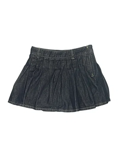 Pre-owned Urban Revivo Denim Skirt In Gray