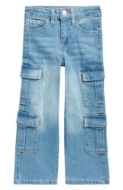 Urban Rise Kids' Relaxed Fit Double Cargo Jeans In Blue