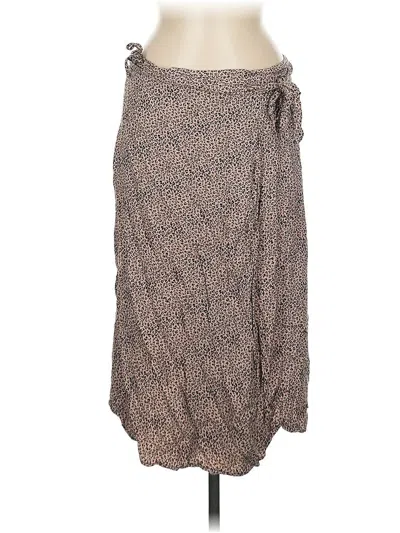 Pre-owned Urban Romantics Casual Skirt In Brown