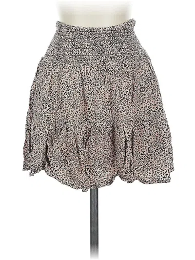 Pre-owned Urban Romantics Casual Skirt In Brown