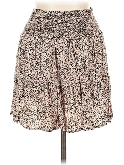 Pre-owned Urban Romantics Casual Skirt In Brown