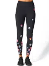 Urban Savage Women's Bouquet High Rise Legging In Pansy In Multi